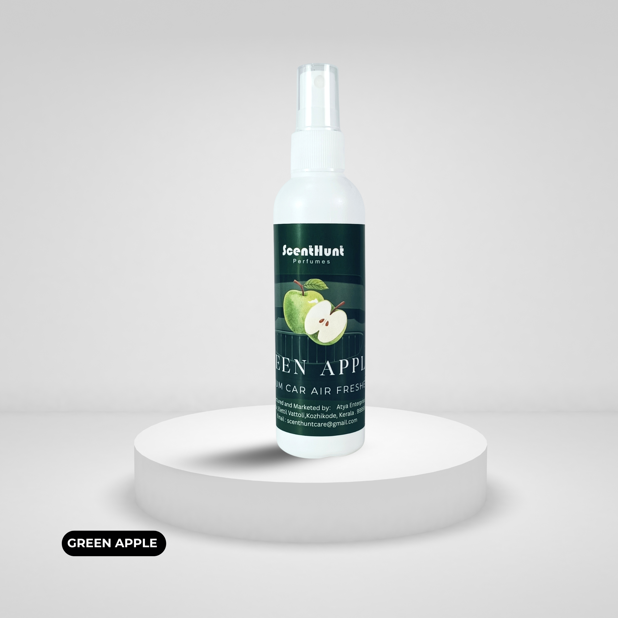Green Apple Premium Car Air Freshener 100ml