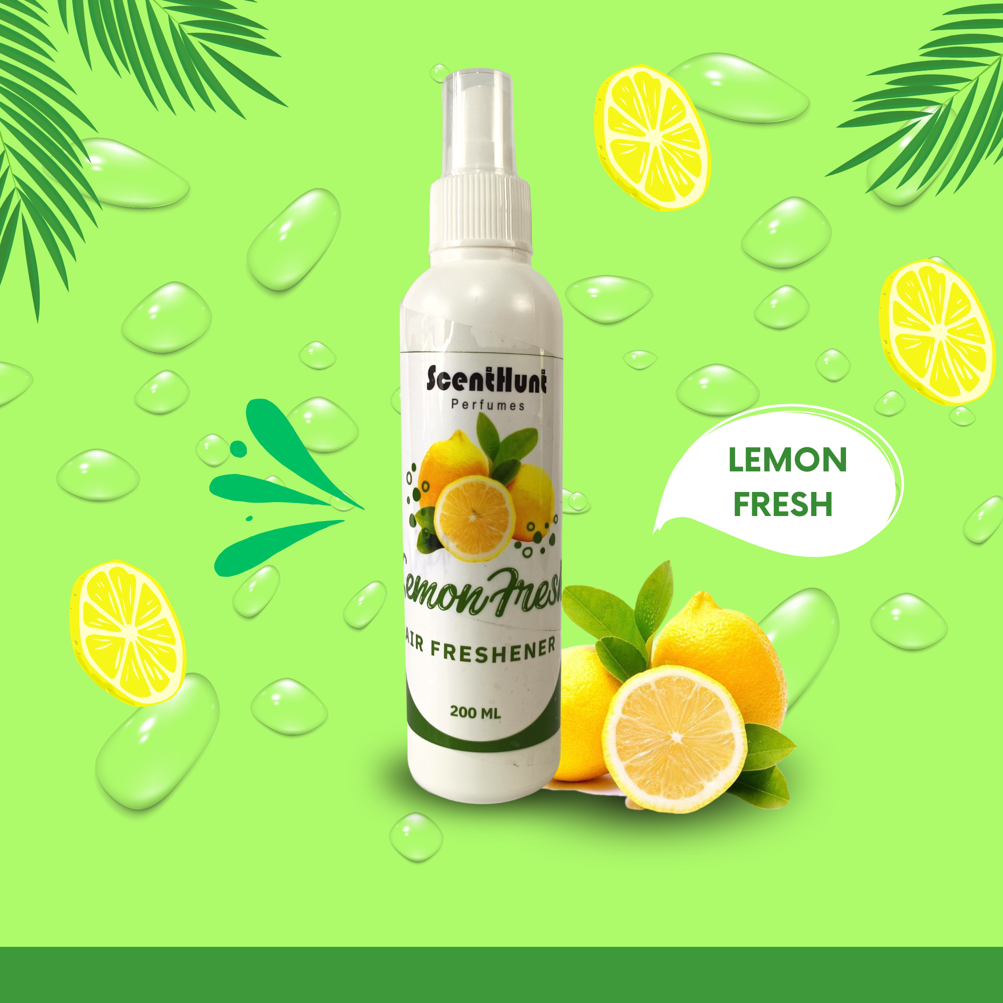 Lemon Fresh Premium Air Freshener Spray 200ml