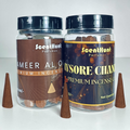 Mysore Chandan & Ameer Al Oudh Combo Premium Incense Cones 100g x 2 Pack