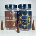 Ameer Al Oudh & Sandal Plus Combo Premium Incense Cones 100g x 2 Pack