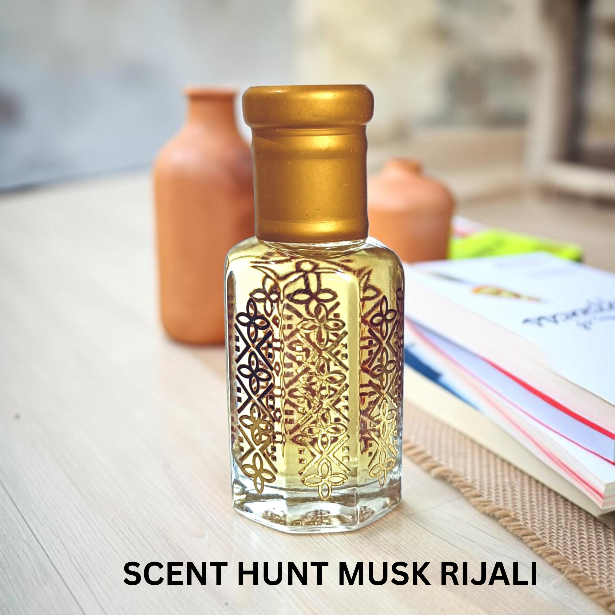 Scent Hunt Musk Rijali – Premium Attar Oil 12ml